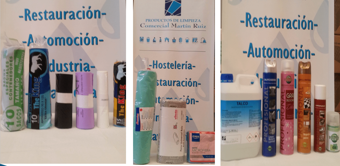 Comercial Martín kit de limpieza